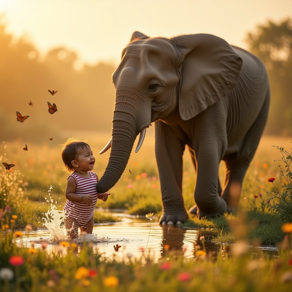 Elephant Spray Toddler Giggles