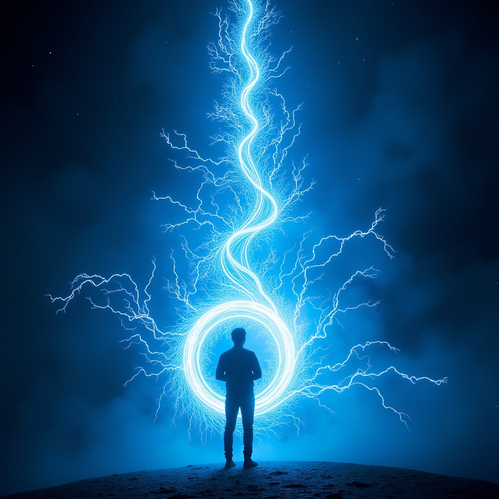 Azure Helix in Void - Lightning & Energy AI stock