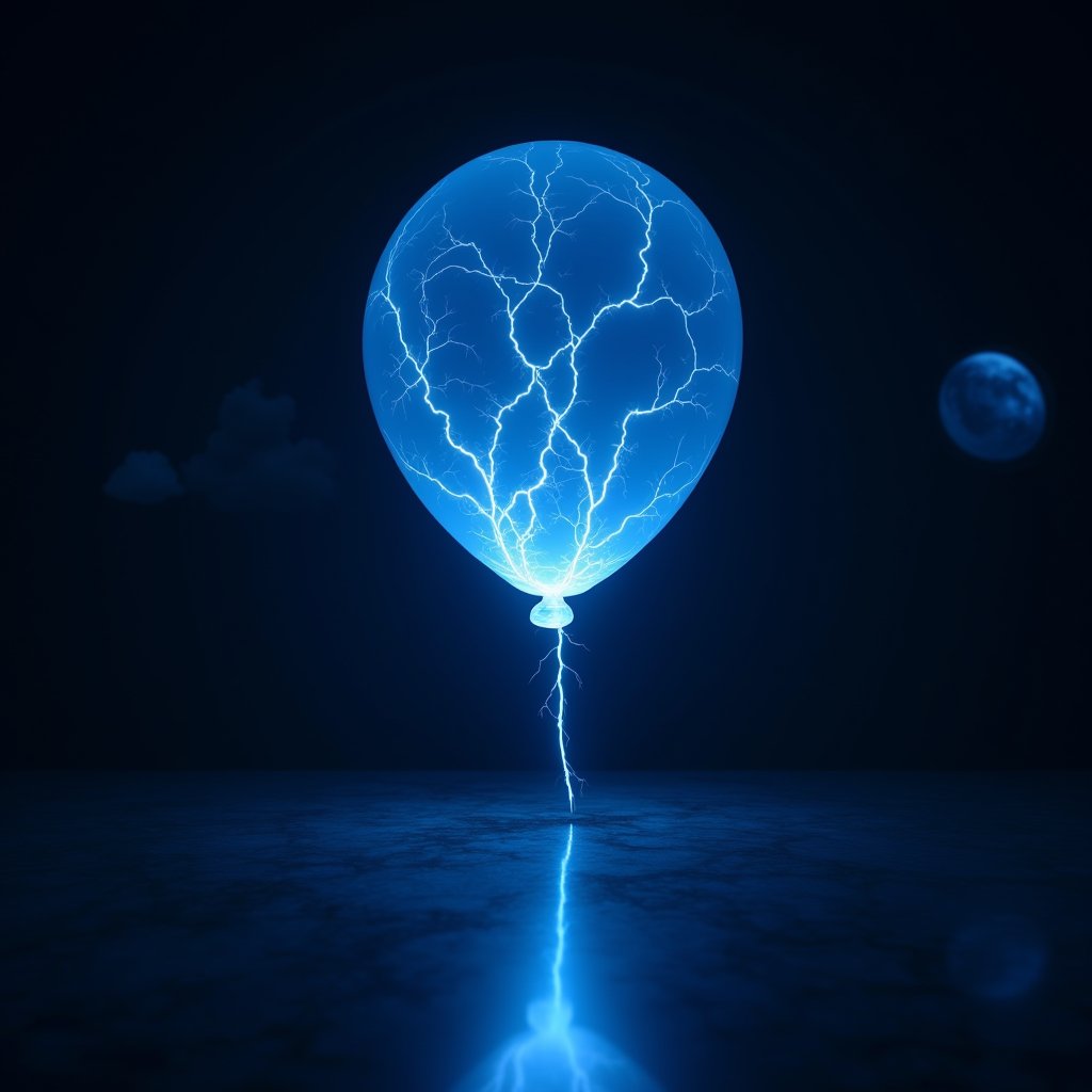 Balloon Crackles in Zero Gravity - Lightning & Energy AI stock