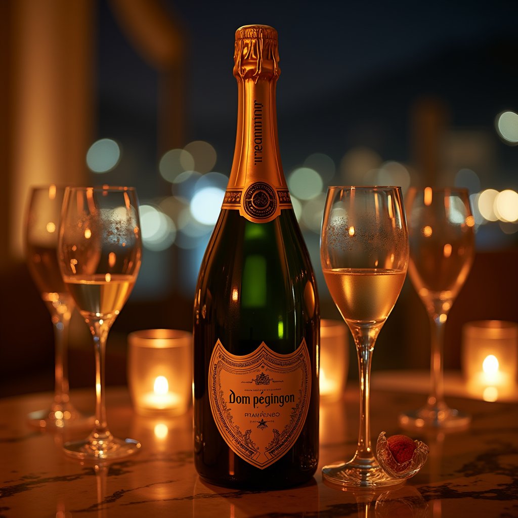 Golden Pop of Opulence - Luxury AI stock