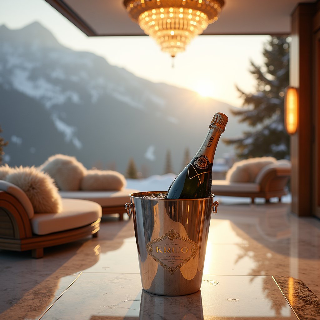 Alpine Golden Toast - Luxury AI stock