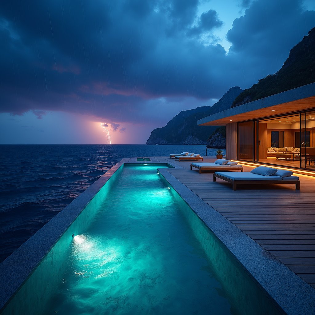 Tempest Spa on Teak