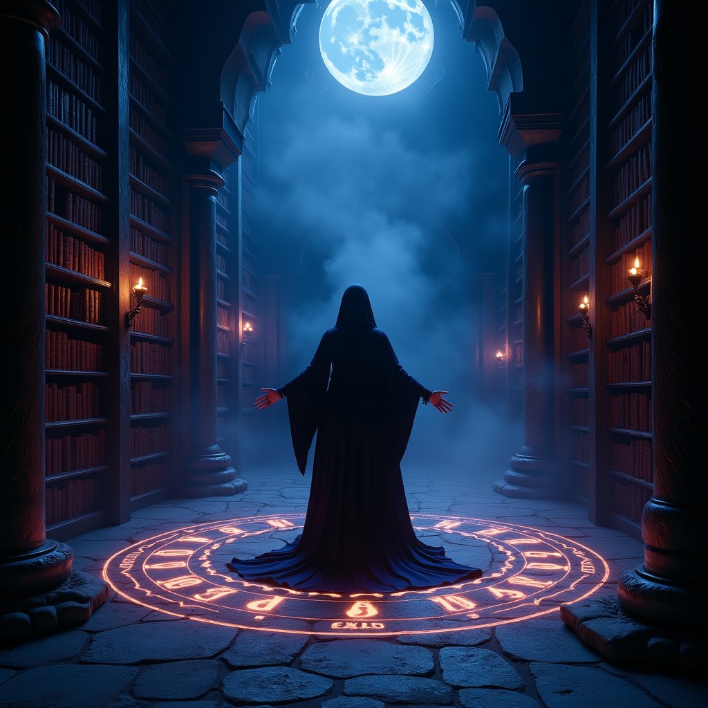 Circle of Ancient Shadows - Magic & Spells AI stock