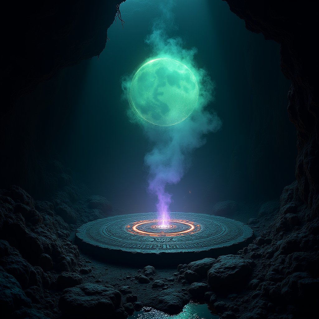 Sigil of the Deep Vein - Magic & Spells AI stock