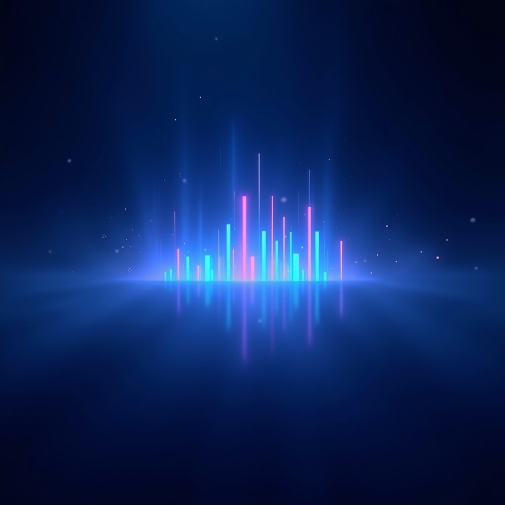 Neon Pulse Symphony - Motion Graphics AI stock