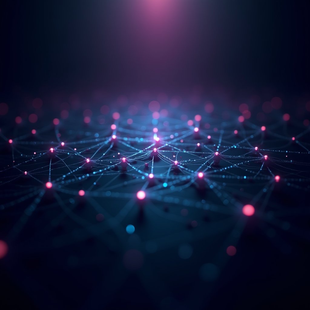 Neural Lattice Ascension - Motion Graphics AI stock