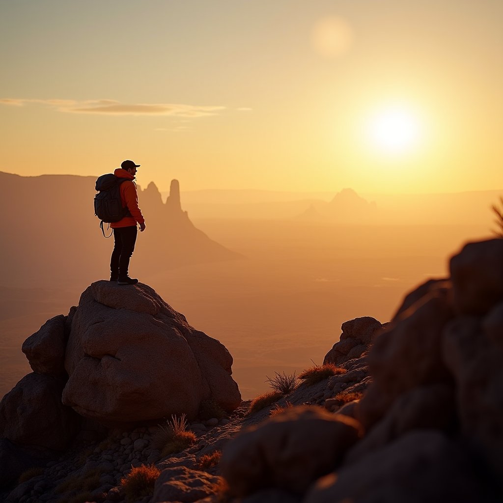 Golden Horizon Triumph - Motivation AI stock