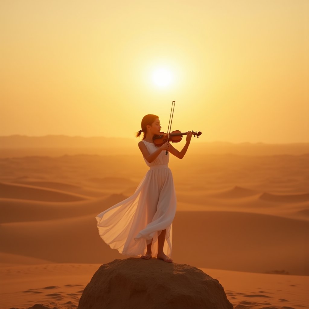 Desert Symphony of Triumph - Motivation AI stock
