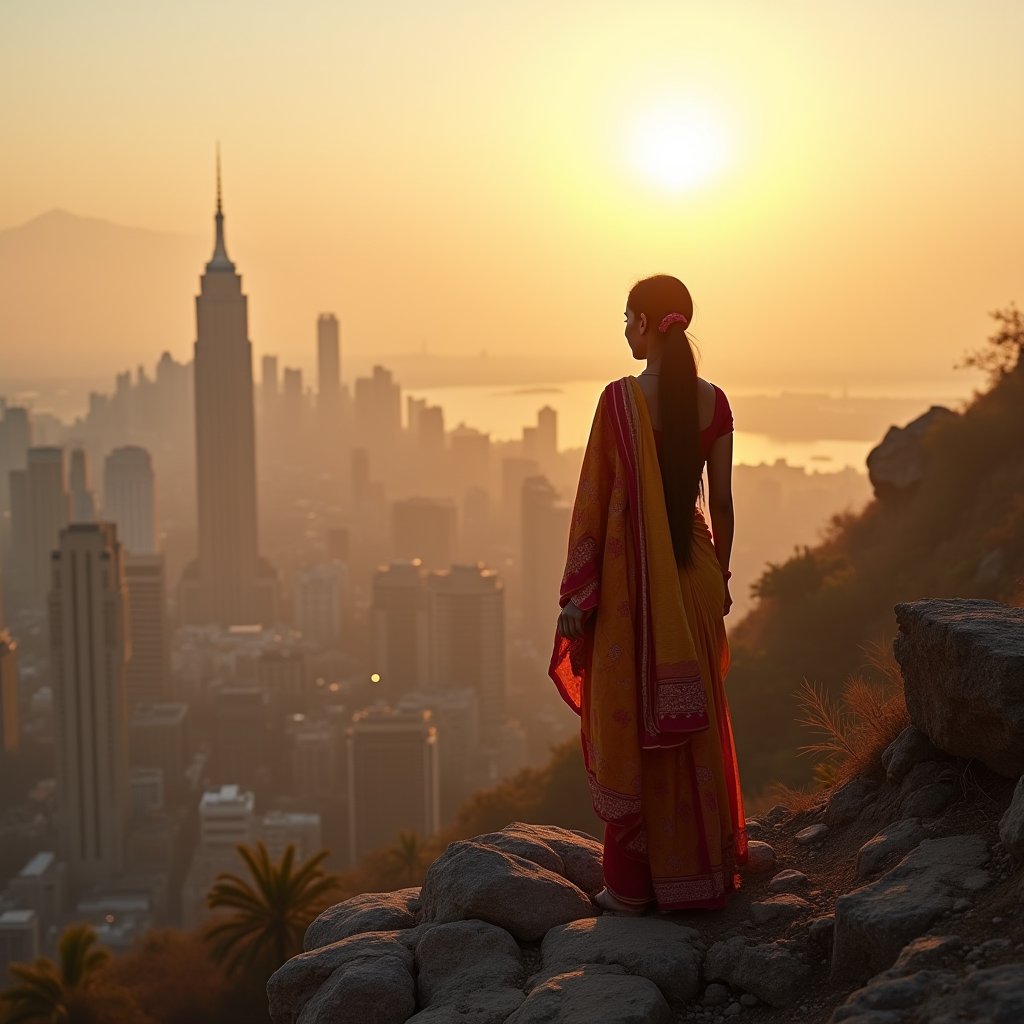 Golden Horizon of Dreams - Motivation AI stock