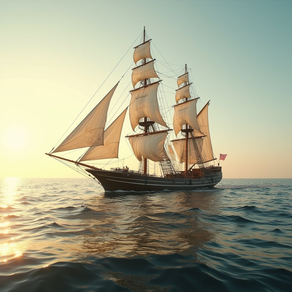 Golden Horizon Sail - Motivation AI stock