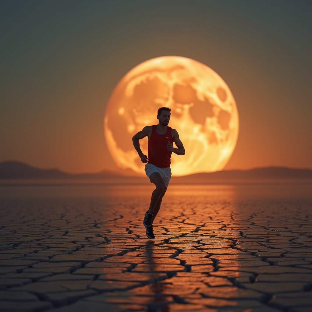 Salt Flat Moon Sprint - Motivation AI stock