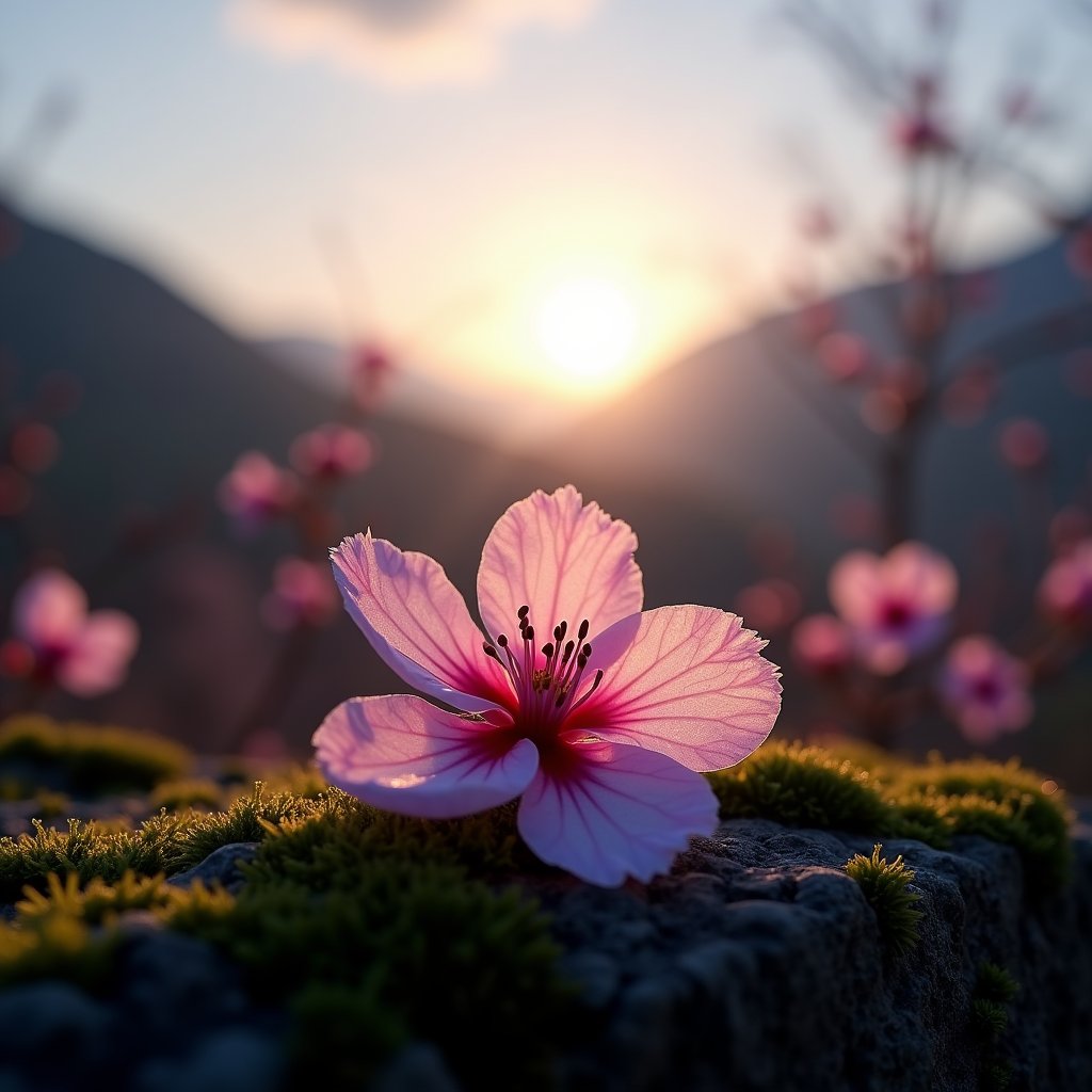 Veins of Spring Light