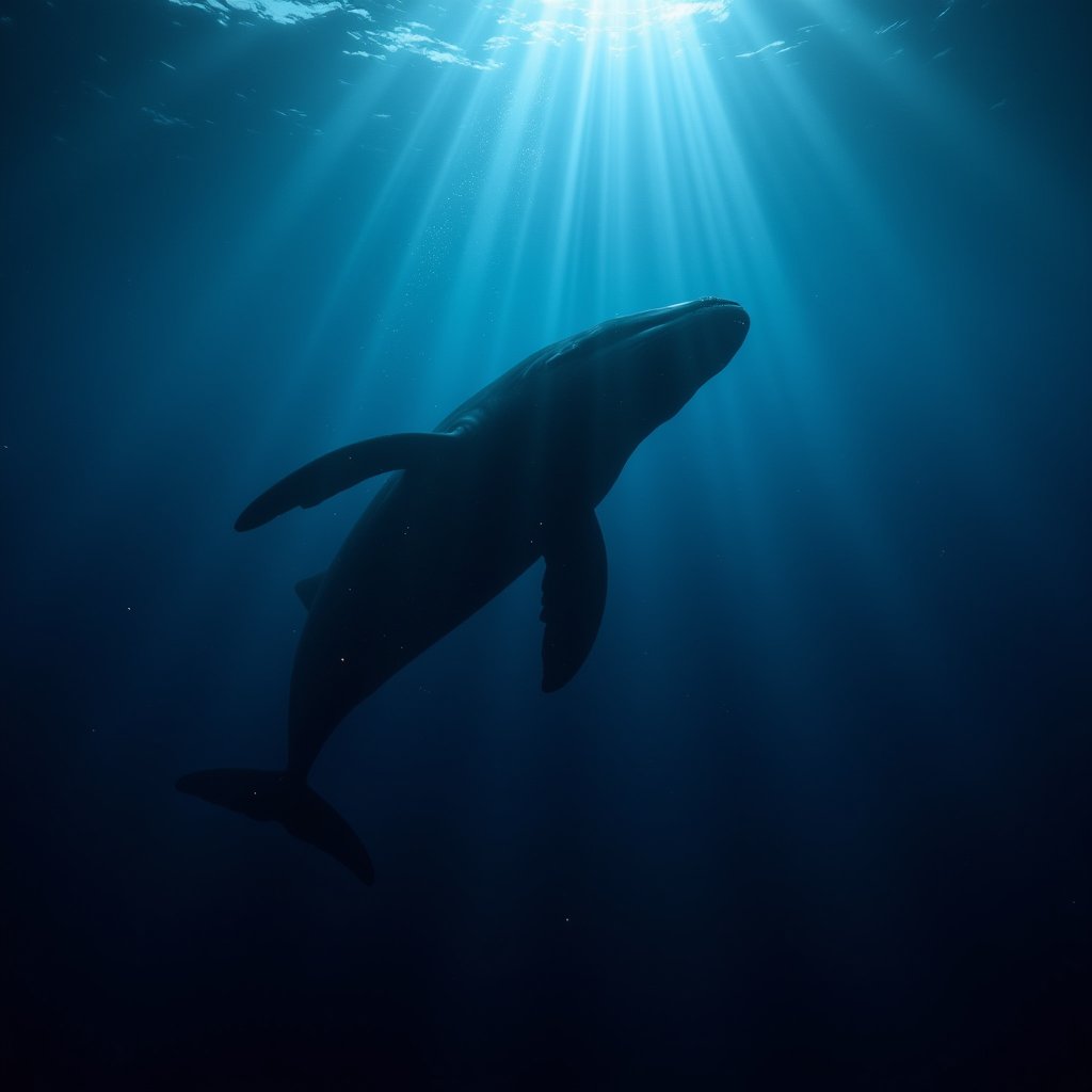 Twilight Glide of the False Killer - Ocean Deep AI stock