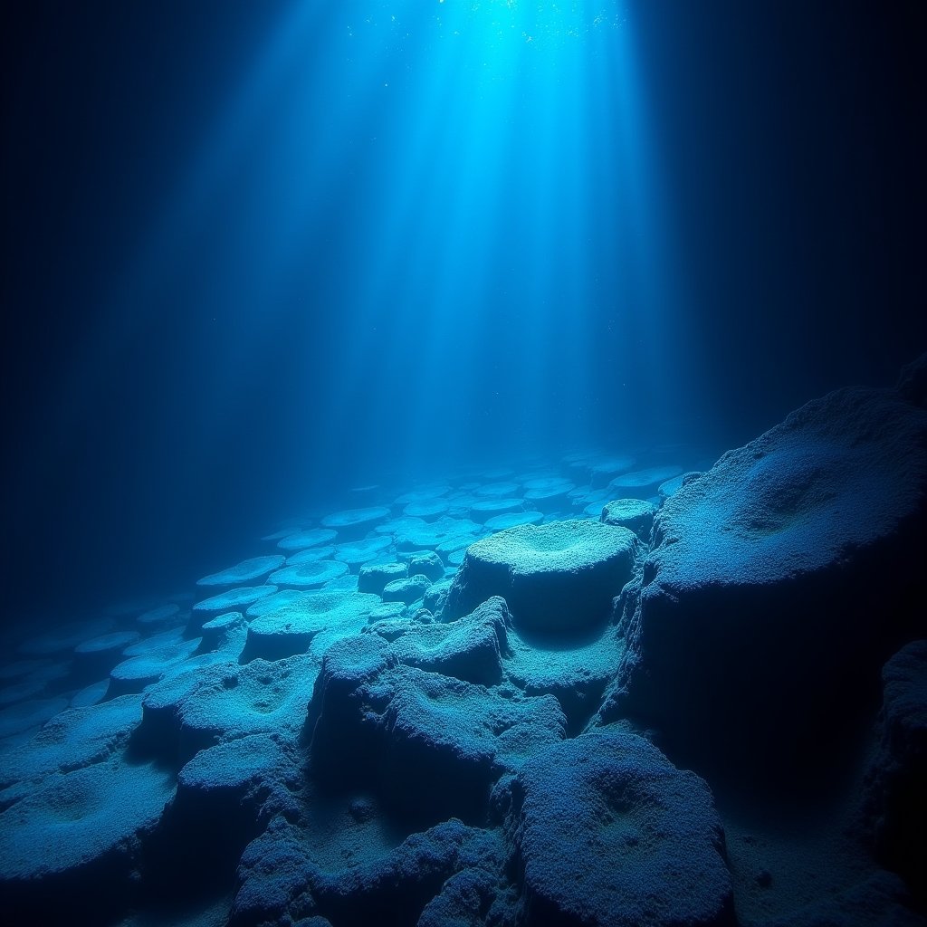Methane Ghosts on Basalt Slope - Ocean Deep AI stock