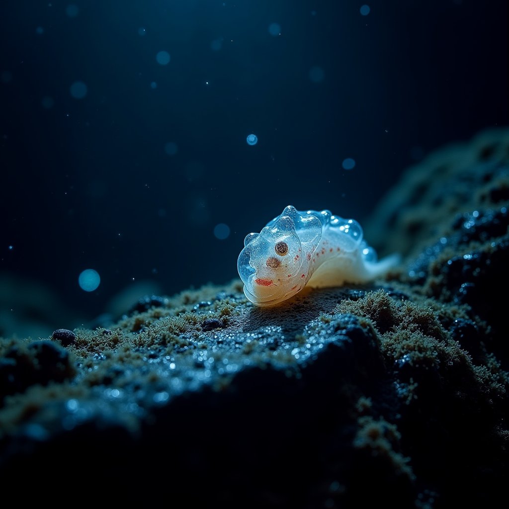 Parapodia Glow on Midnight Basalt - Ocean Deep AI stock