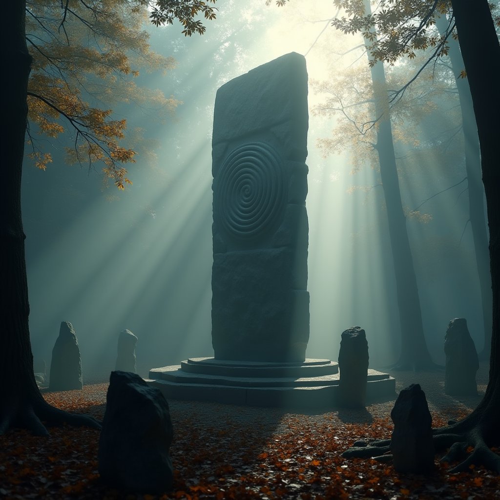 Whispers of the Forgotten Stone - Paranormal AI stock