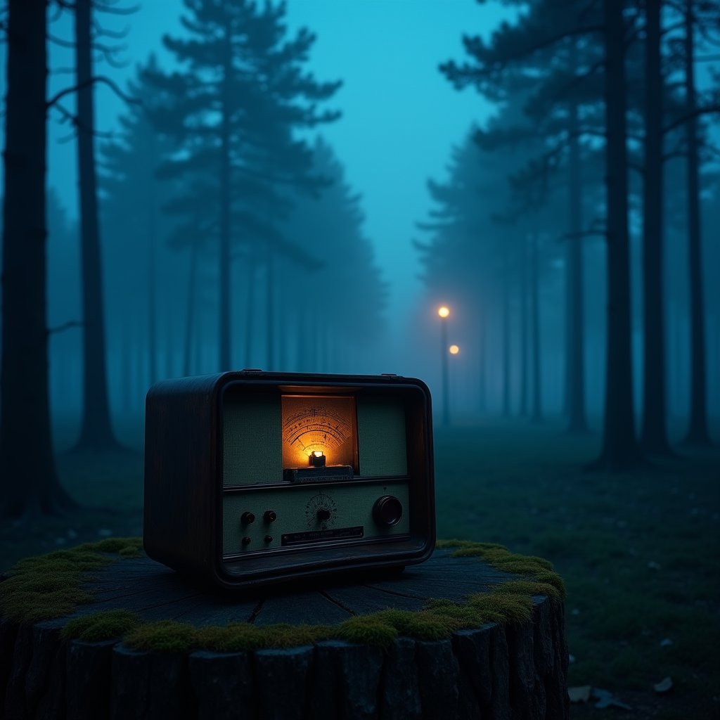 Static Screams in Mistwood - Paranormal AI stock