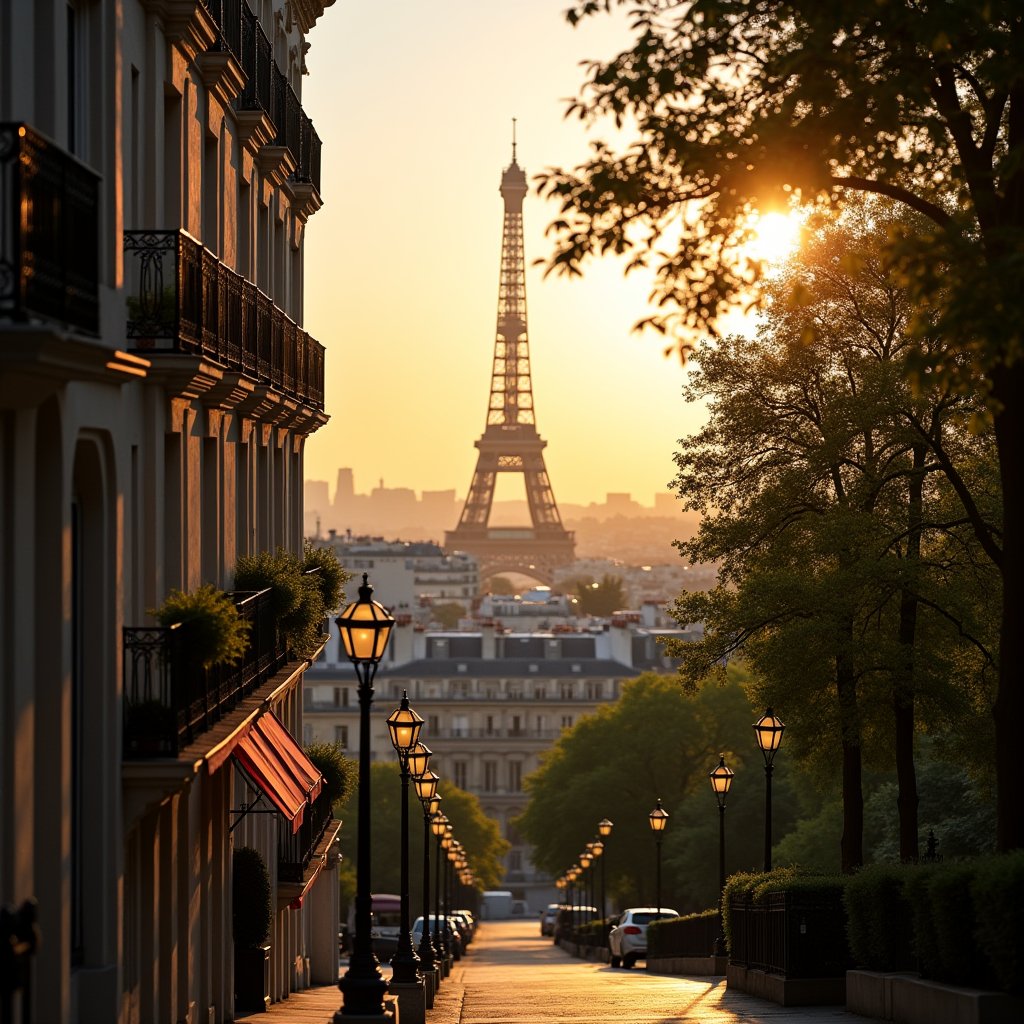 Parisian Elegance with Eiffel View - Real Estate AI stock
