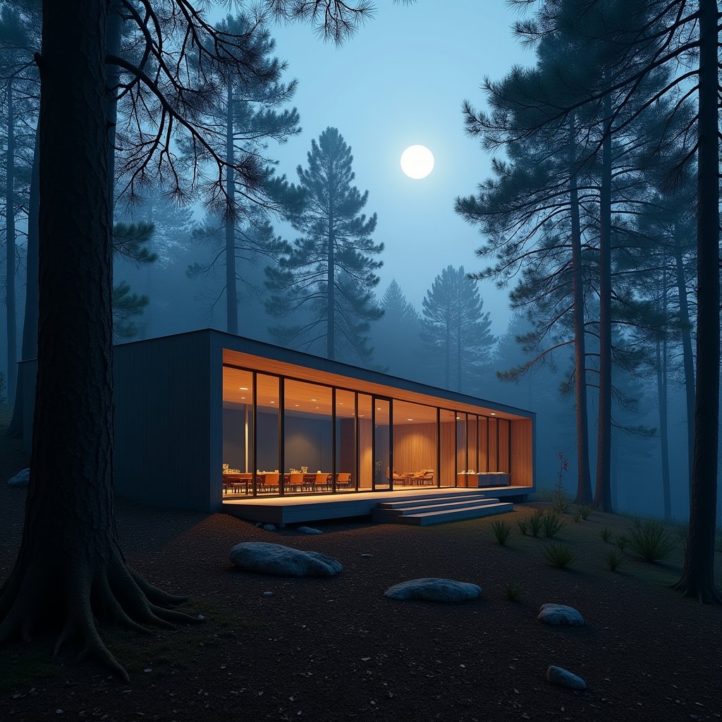 Moonlit Forest Sanctuary - Real Estate AI stock