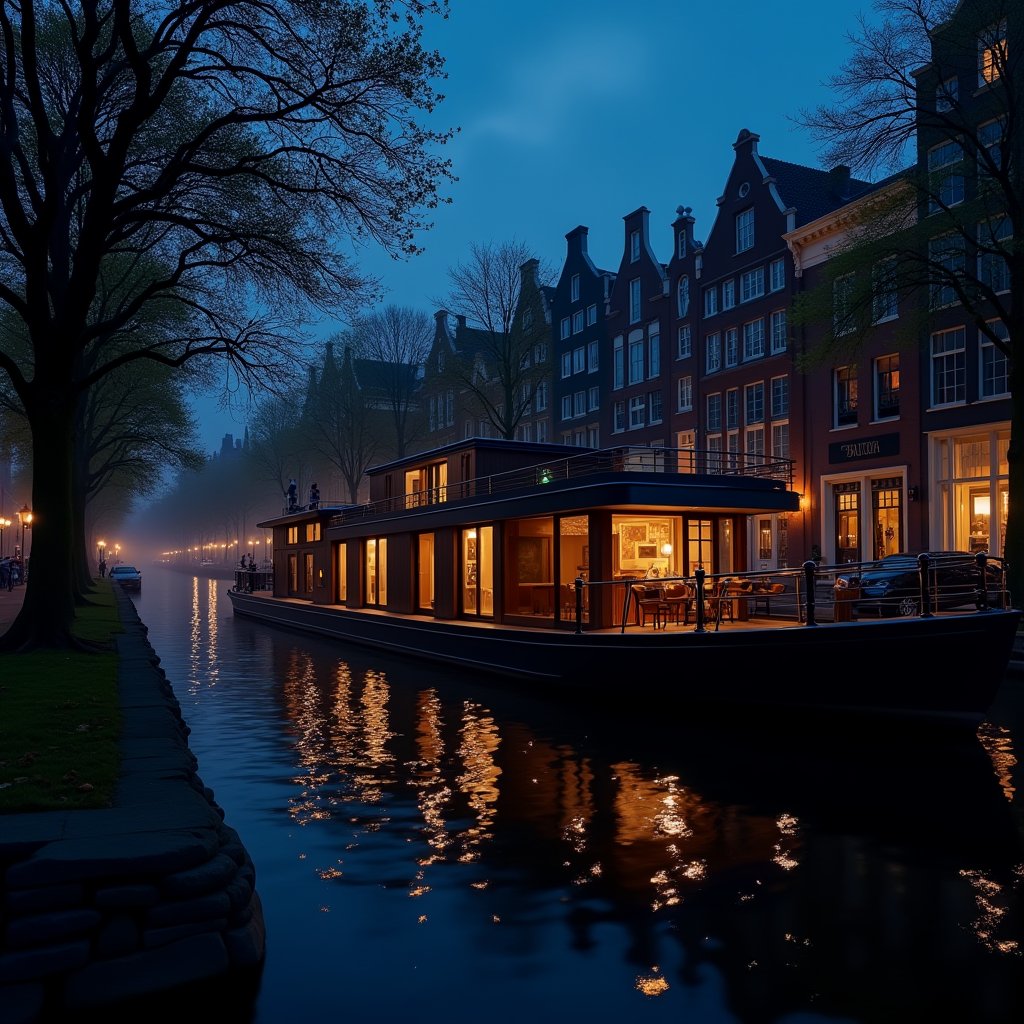 Amsterdam's Floating Haven - Real Estate AI stock