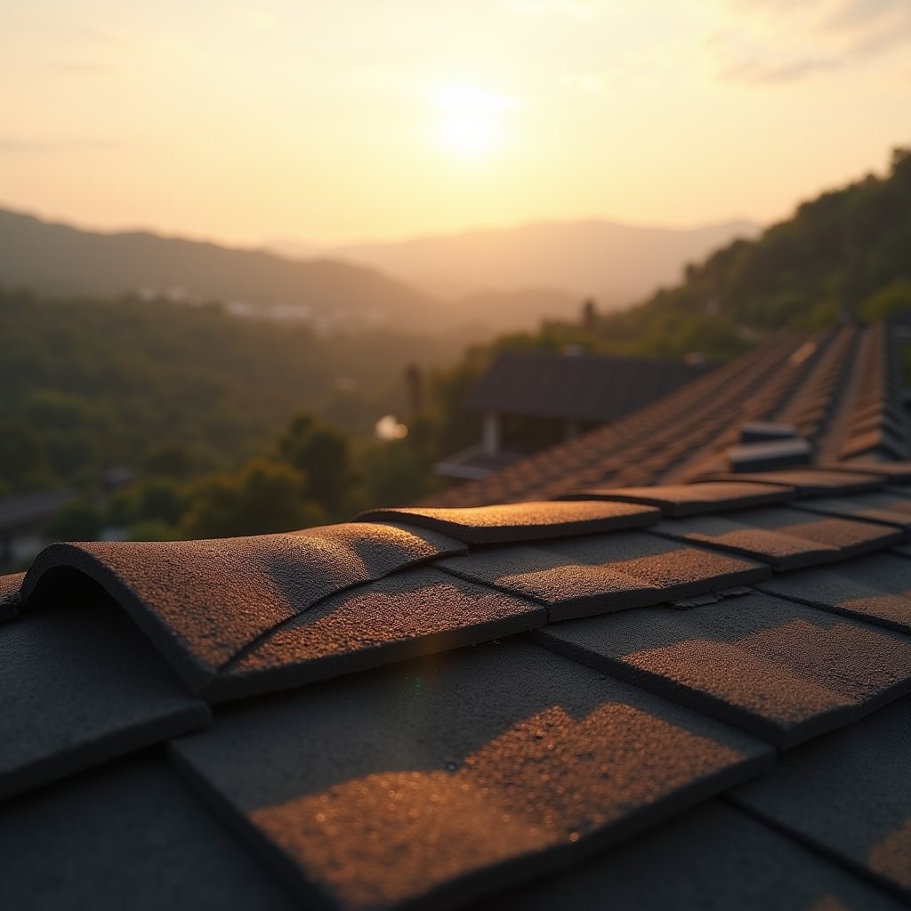Weathered Shingle on Golden Estate