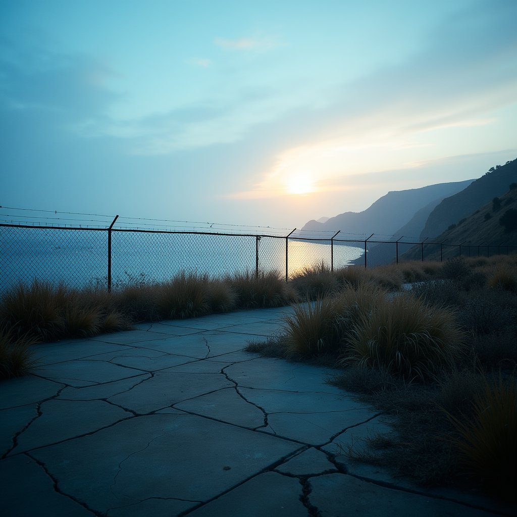 Fennel and Rust at Blue Hour