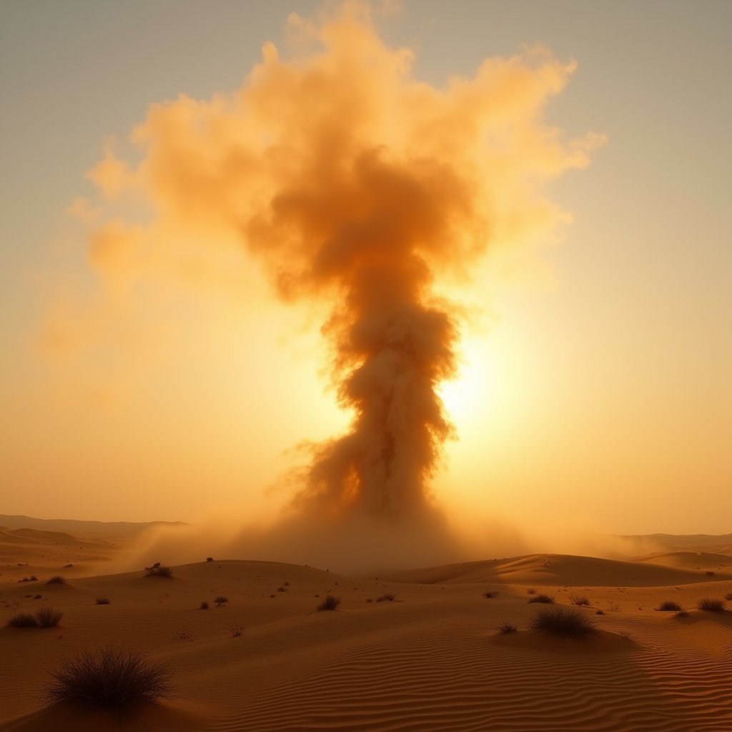 Desert Spirit Ascending - Smoke & Dust AI stock