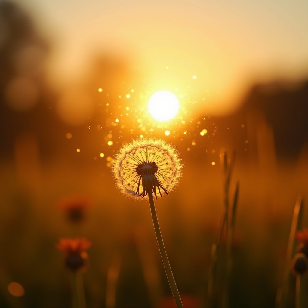 Dandelion's Golden Flight - Smoke & Dust AI stock