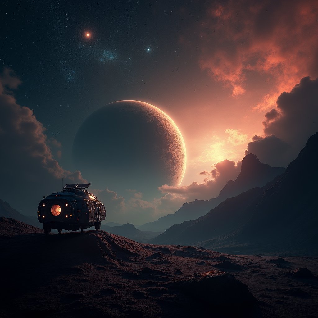 Shadow Across the Star - Space AI stock