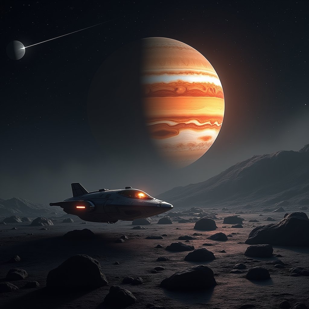 Jupiter's Silent Symphony - Space AI stock