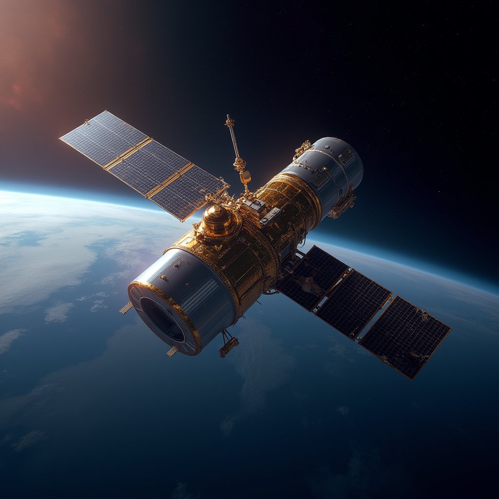 Hubble's Silent Orbit - Space AI stock