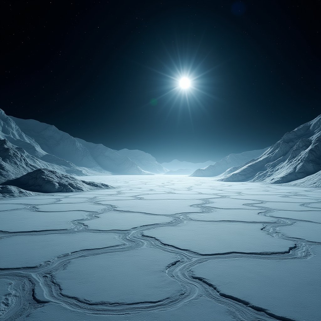 Pluto's Frozen Heart - Space AI stock