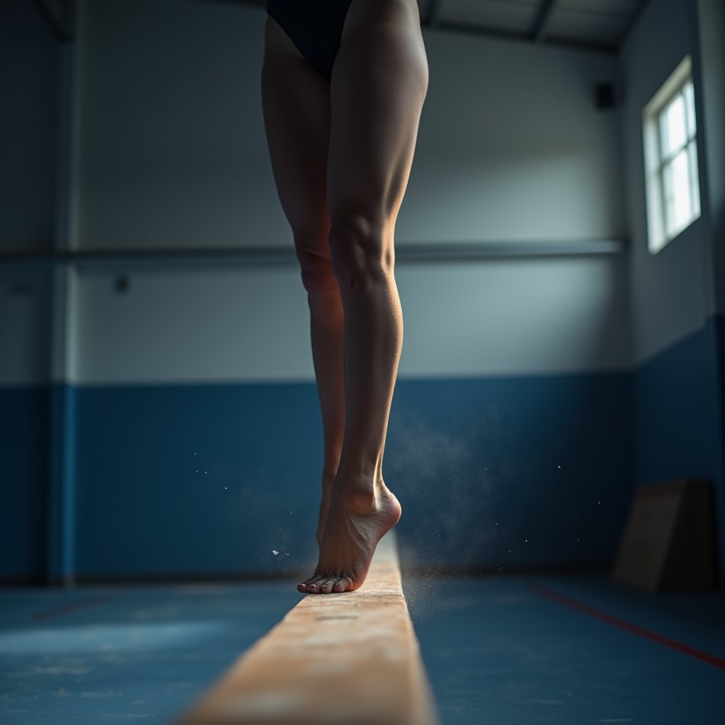 Chalk Dust on the Beam
