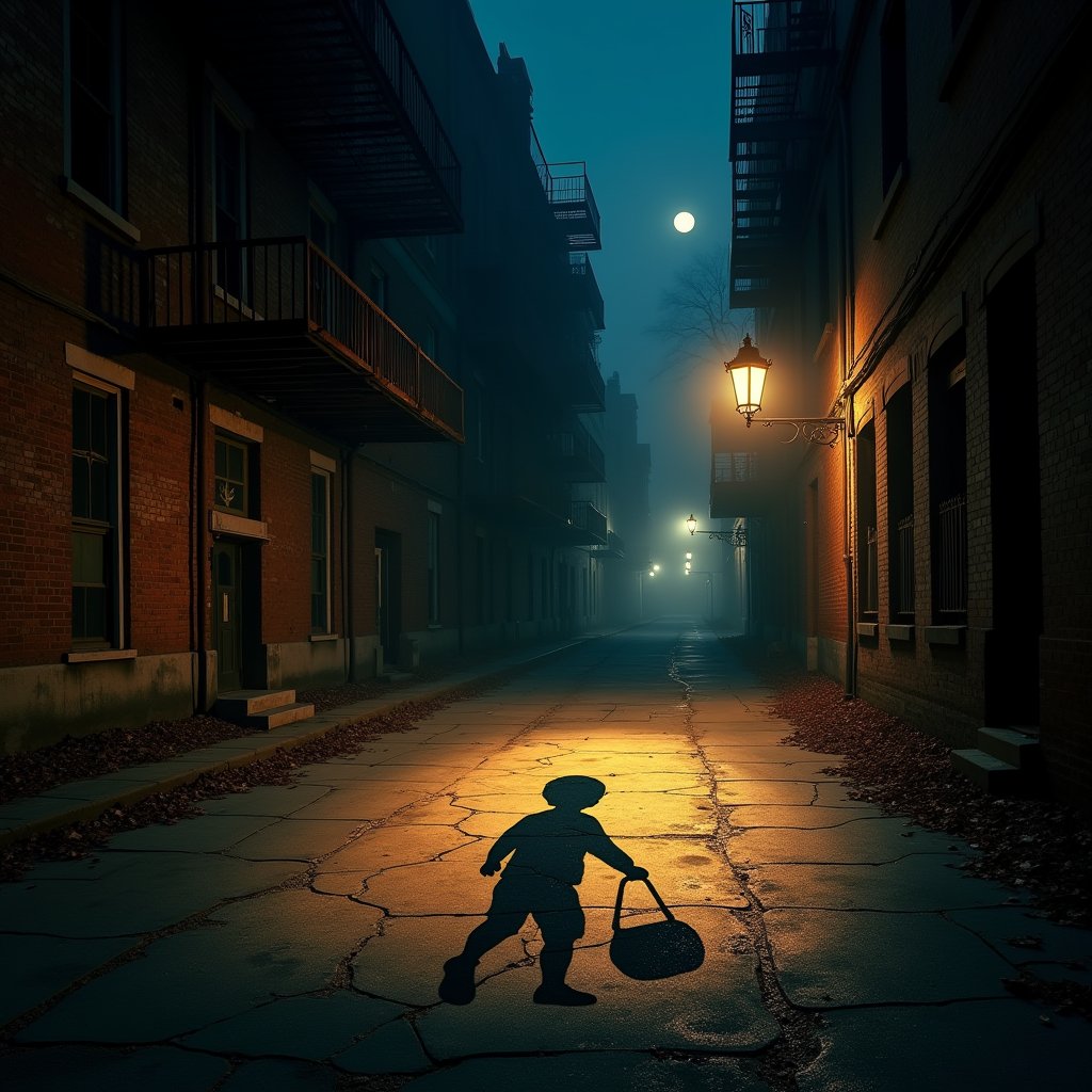 Echoes in the Concrete - Street Art AI stock
