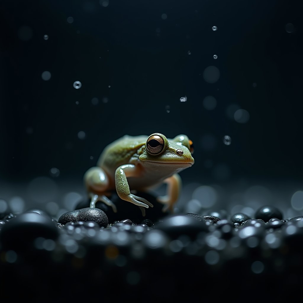 Metamorphosis in Silver Light - Timelapse AI stock