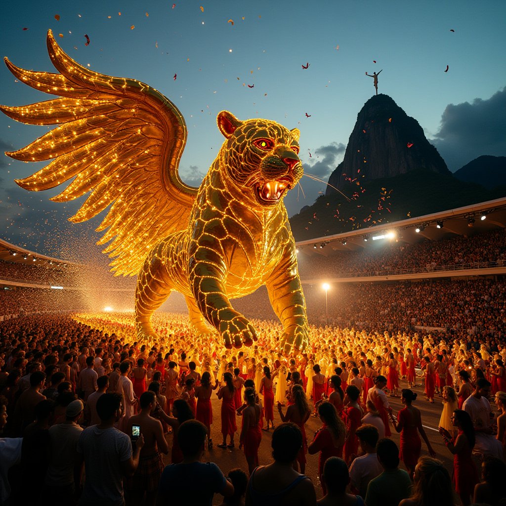 Samba of the Golden Jaguar - Travel AI stock