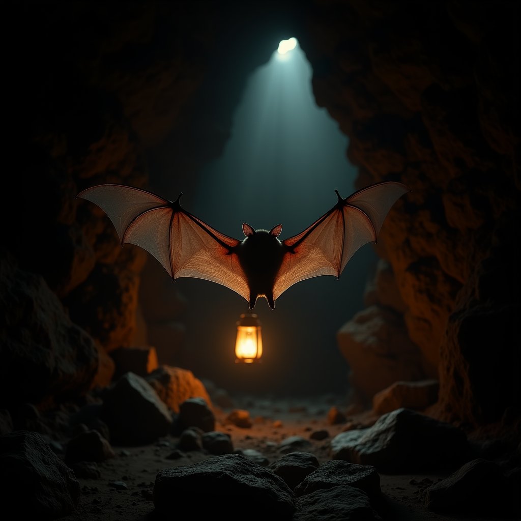 Bat Wing Veil in Crystal Mine - Underground AI stock