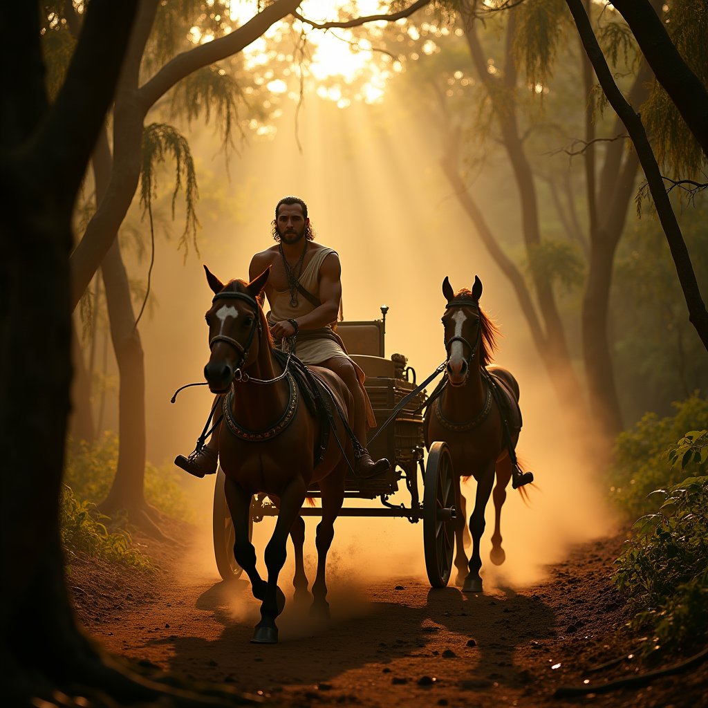Chariots Through Emerald Shadows - War & Military AI stock