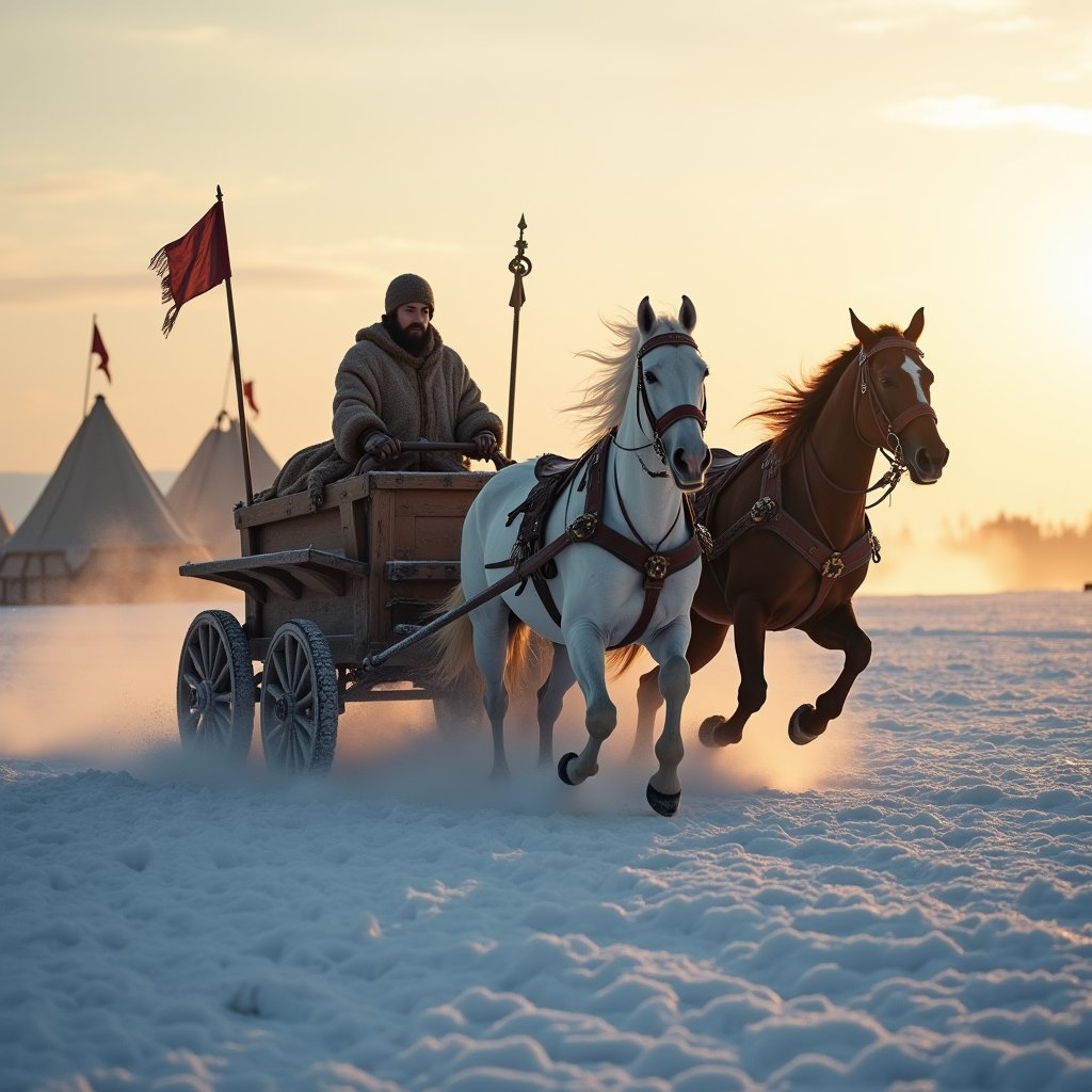 Chariots of the Frozen North - War & Military AI stock
