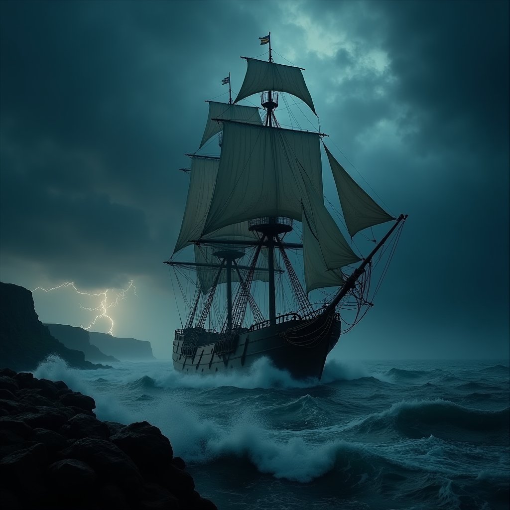 Armada's Stormy Scatter - War & Military AI stock