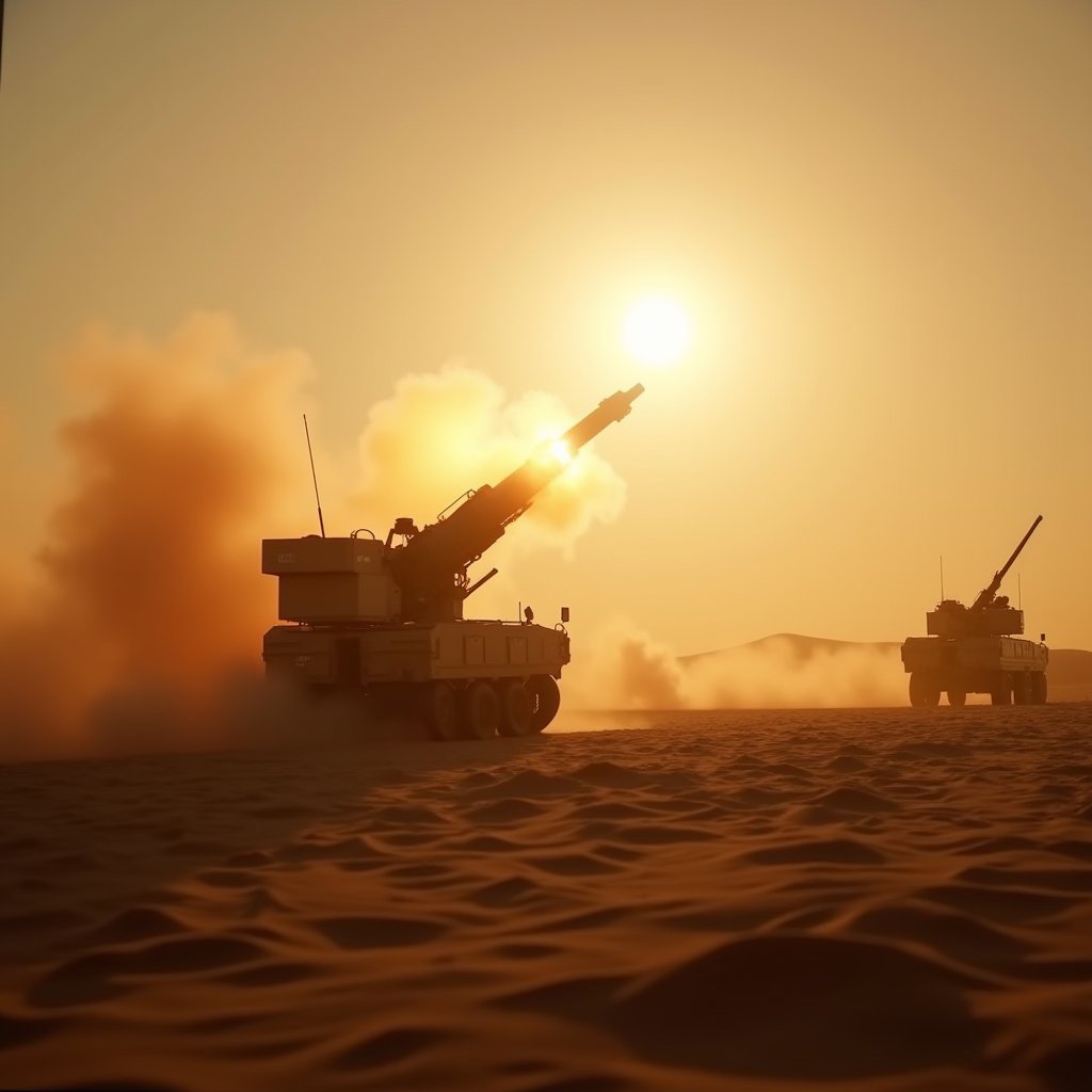 Patriot's Desert Thunder - War & Military AI stock