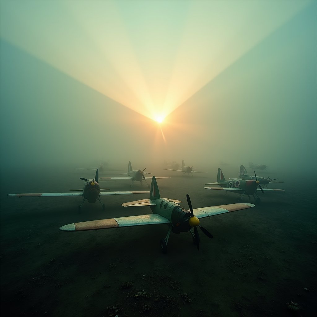 Canvas Wings in Steam - War & Military AI stock