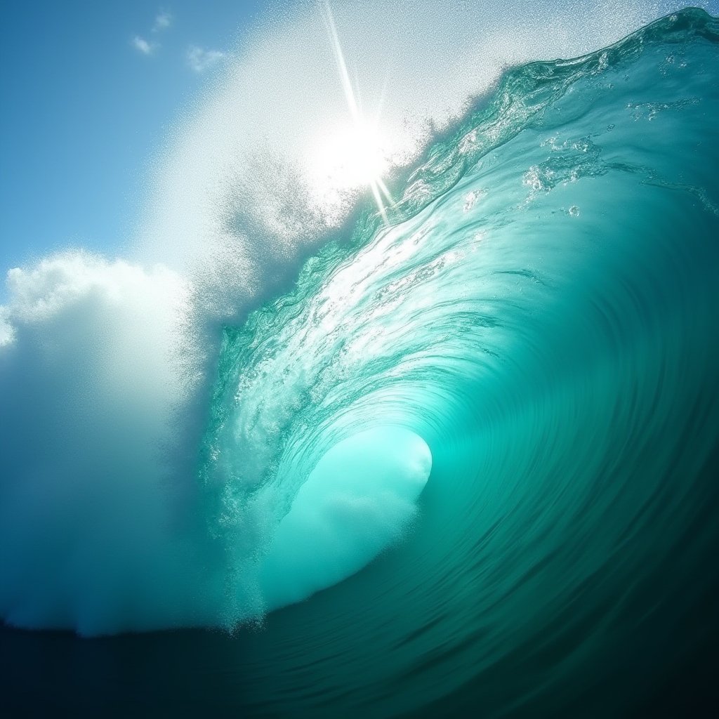 Emerald Barrel's Embrace - Water & Liquid AI stock