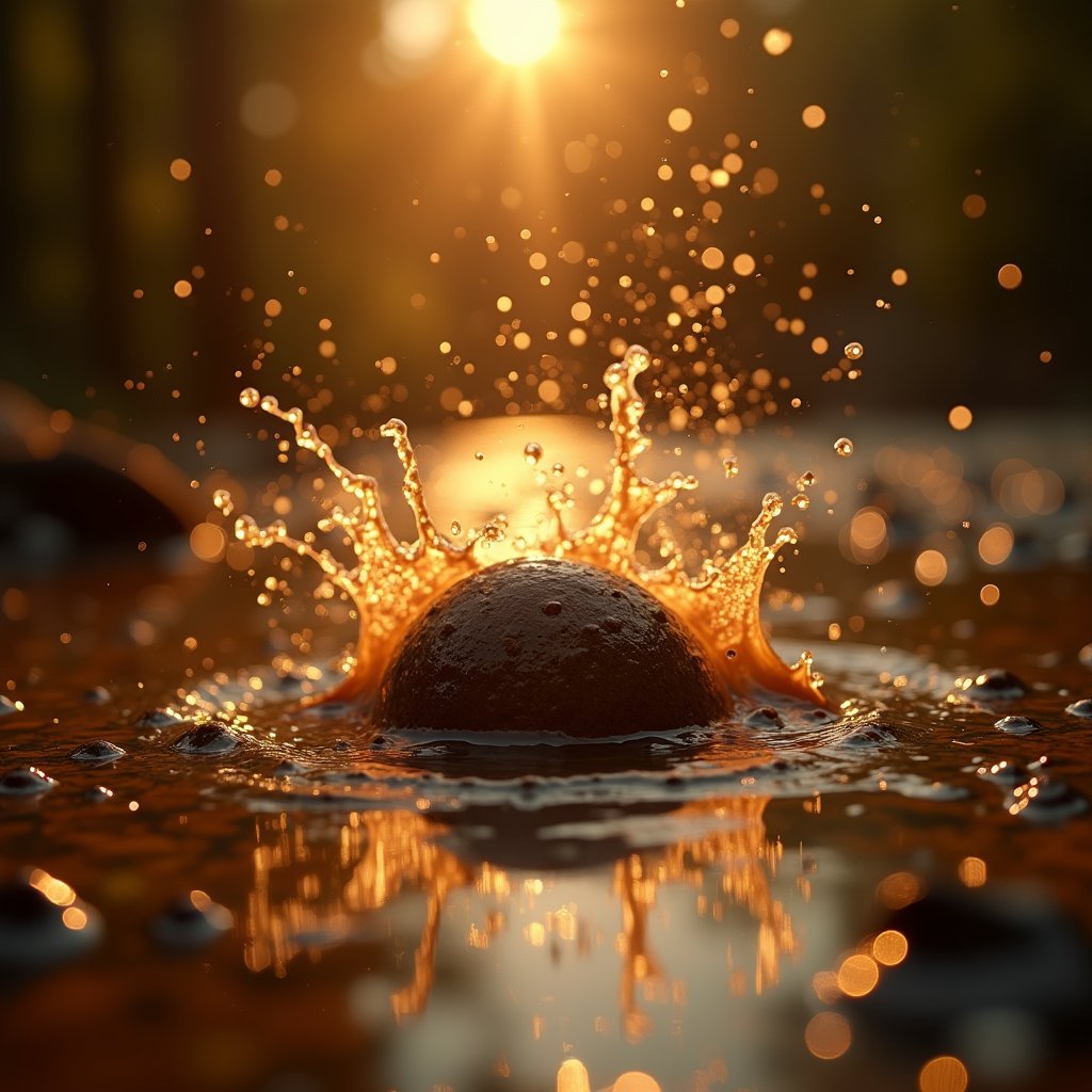 Hail Strikes Muddy Depths - Water & Liquid AI stock