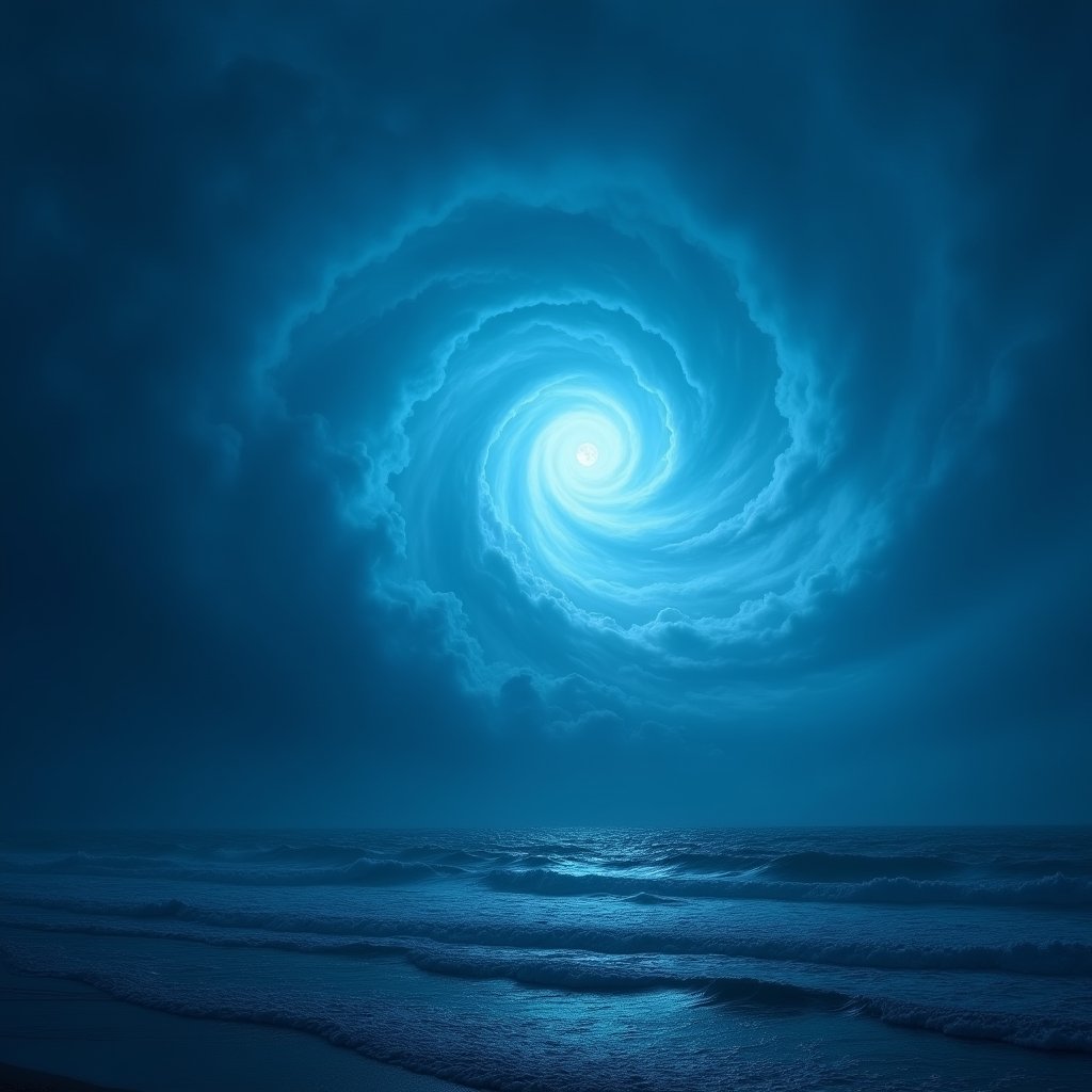 Eye of the Midnight Hurricane - Weather AI stock