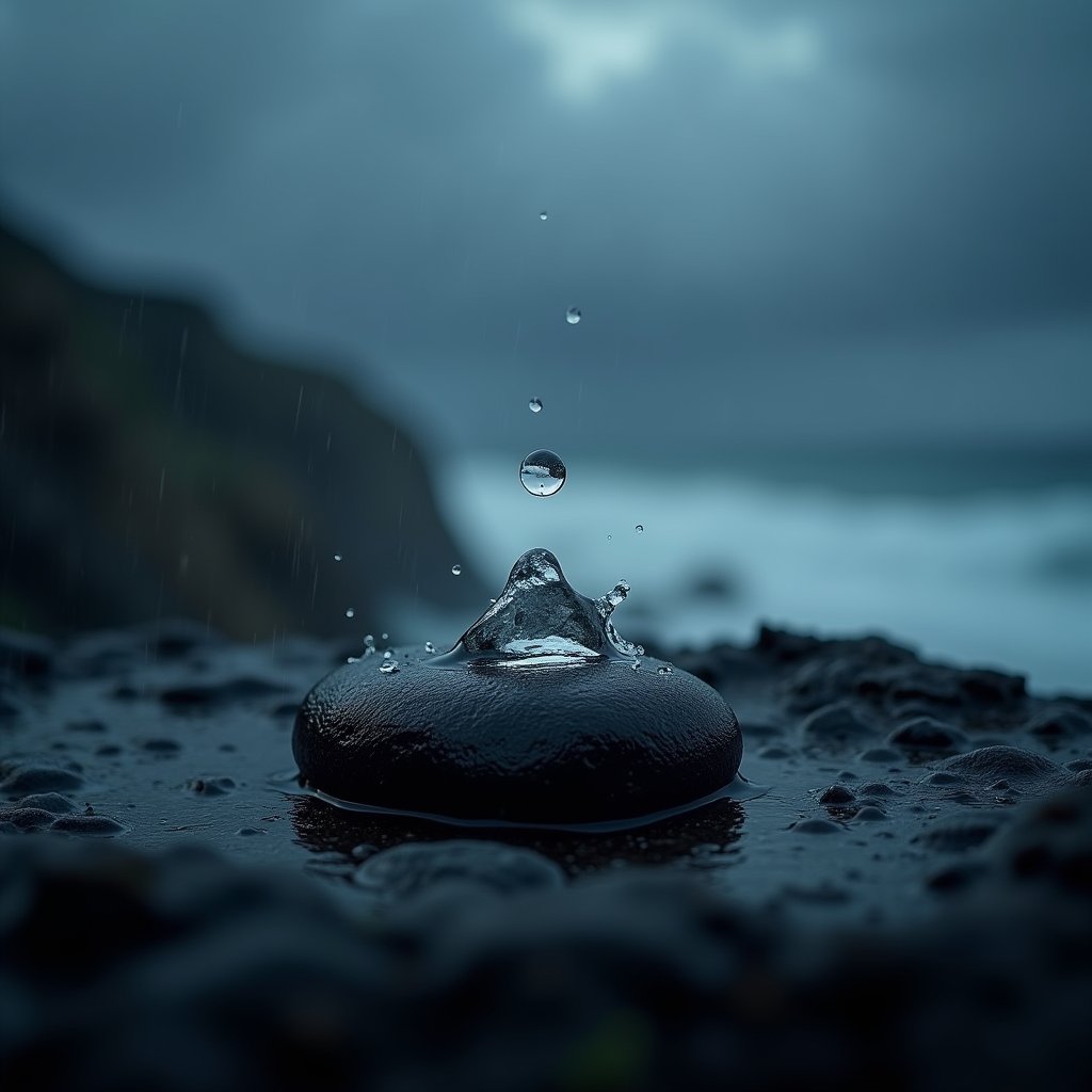 Asphalt Crown of Rain