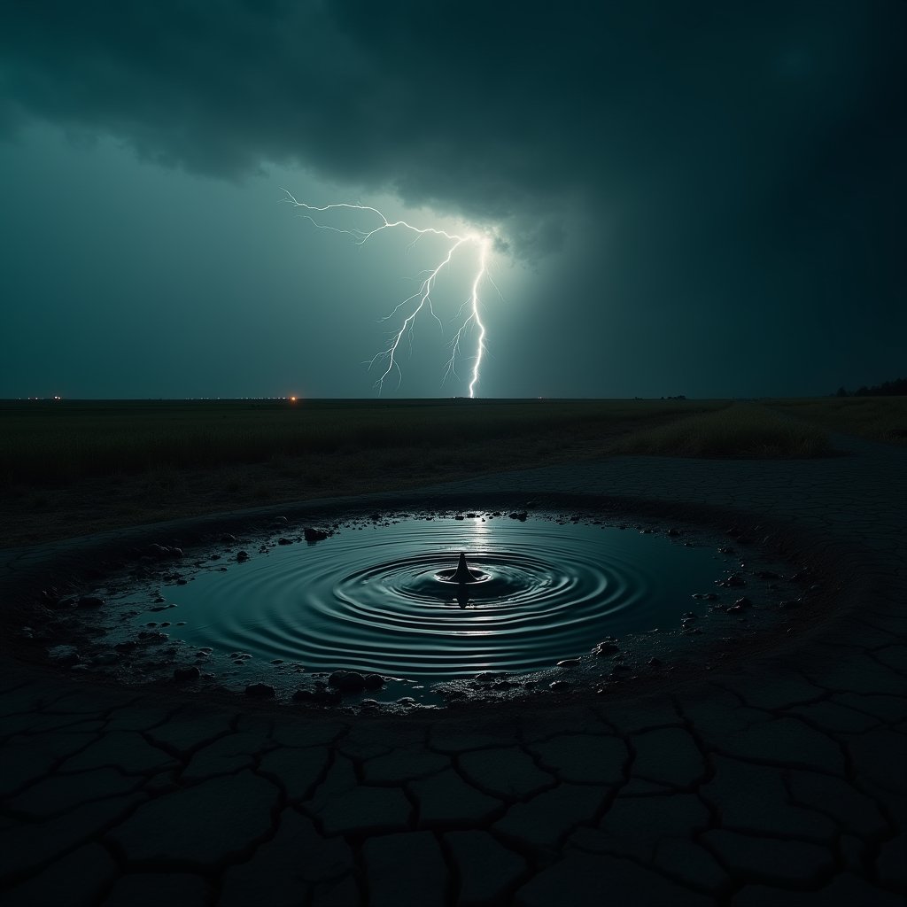 Wind Stirring the Puddle
