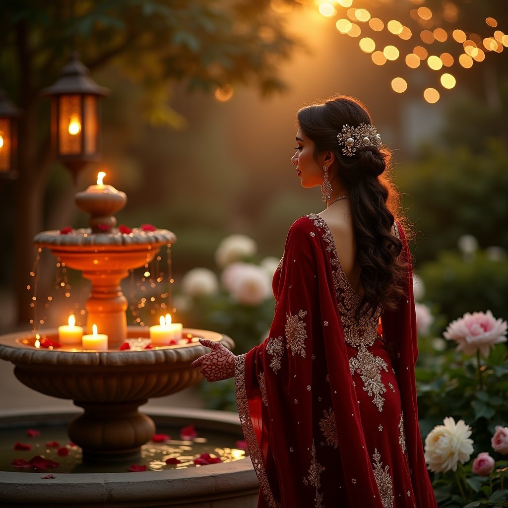 Henna Night in Bloom - Wedding & Events AI stock