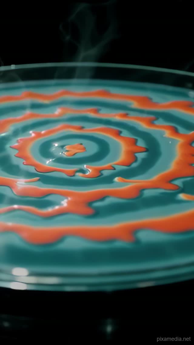 Chemical Waves in Void - Abstract AI stock