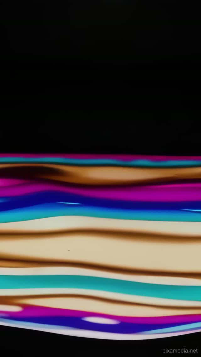 Iridescent Oil Film Dance - Abstract AI stock
